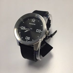 Nixon G.I. Leather Watch